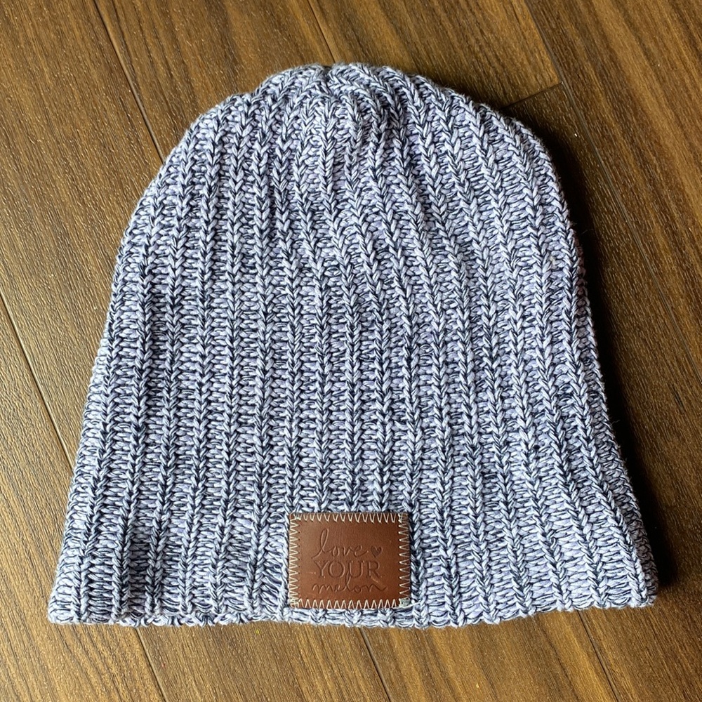 Lavender Love Your Melon slouchy hat beanie style